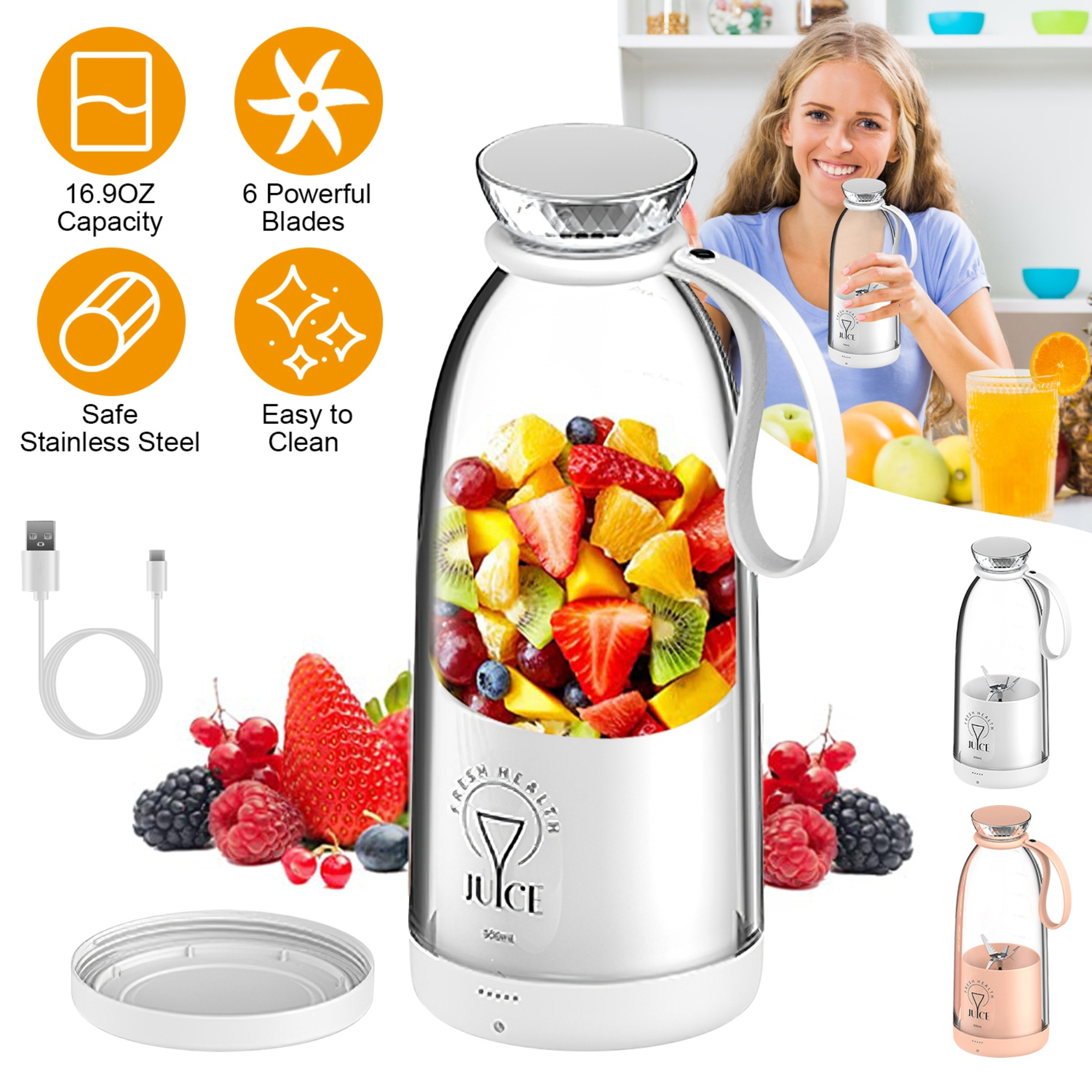 BlendGo™ Personal Smoothie Blender