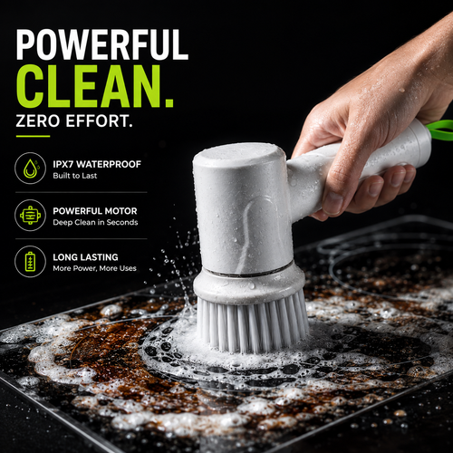SpinClean™ Cordless Power Scrubber