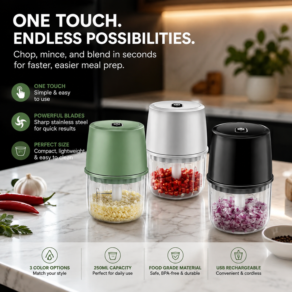 Chopix™ Mini Electric Food Chopper